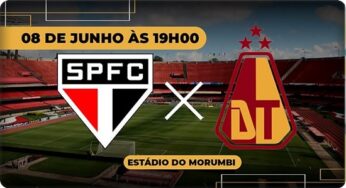 Onde assistir São Paulo fc X Tolima Sulamericana junho de 2023